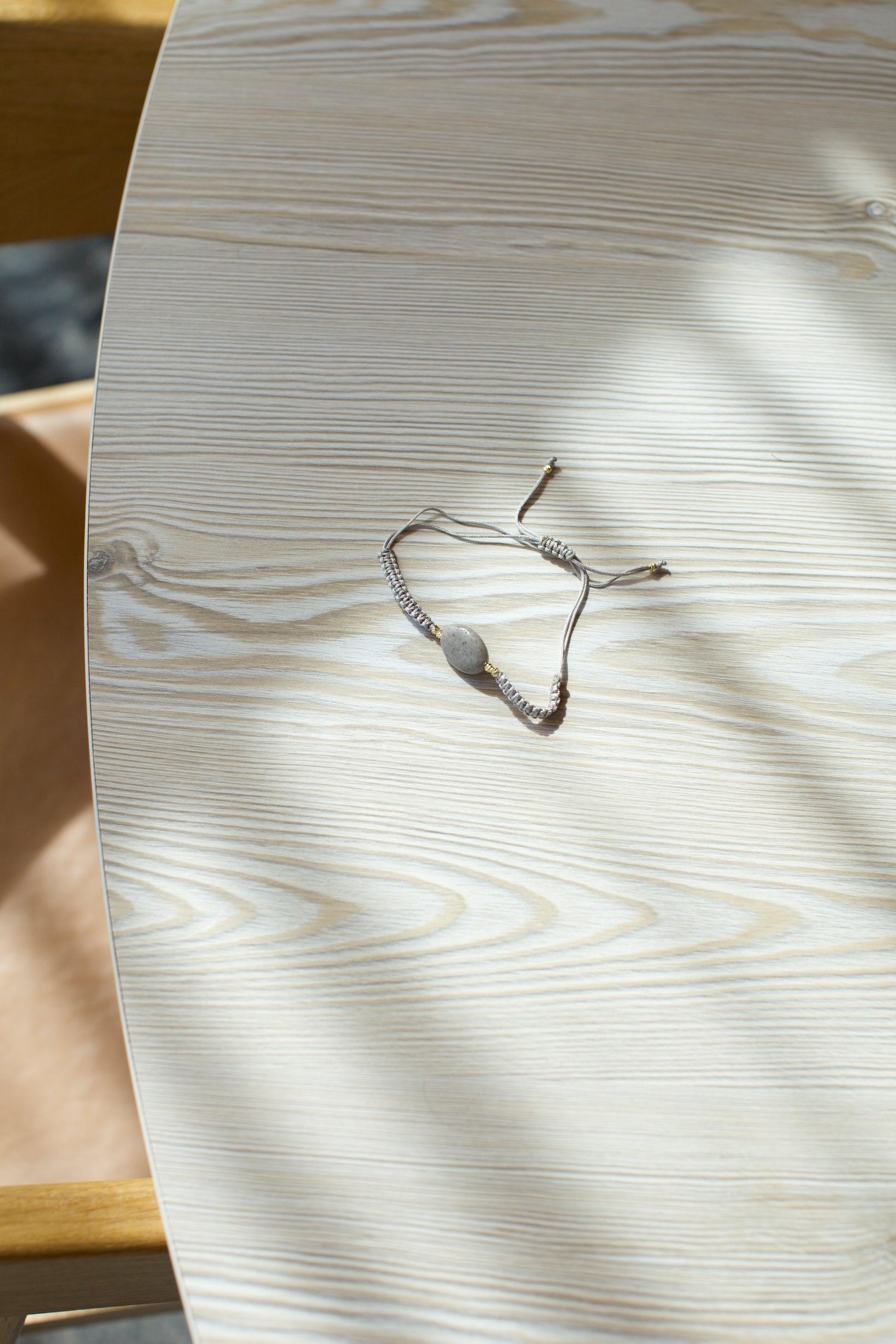 Bracelet Pierre Naturelle Rawnak al-Layl Marbre Gris