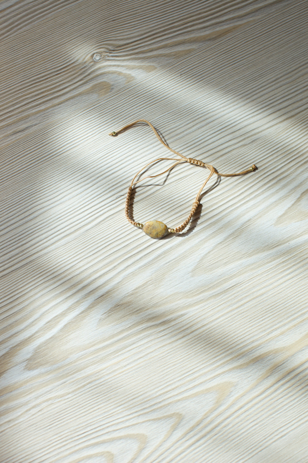 Bracelet Pierre Naturelle Rawnak al-Layl Marbre Brun