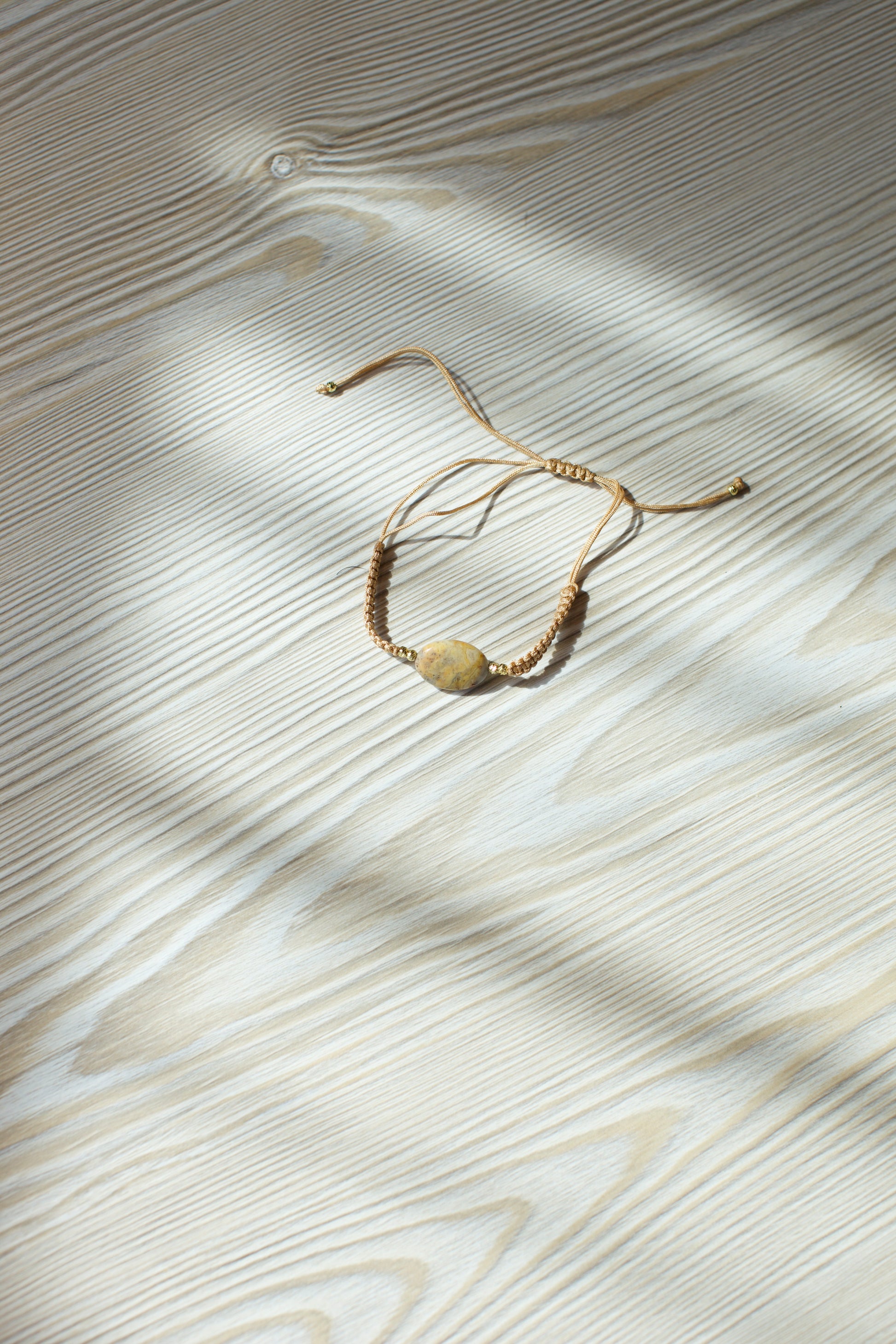 Bracelet Pierre Naturelle Rawnak al-Layl Marbre Brun